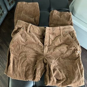 Brown Corduroy Democracy Pants Size 6
